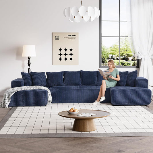 131" Modular Sectional Sofa Cloud Couch